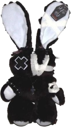 goth_plushbunny emote for Discord