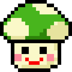 greenmushroom animated emote