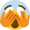 petrified_scared emote for Discord