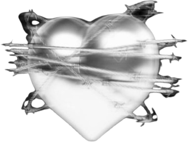 cyber_barbedheart emote for Discord