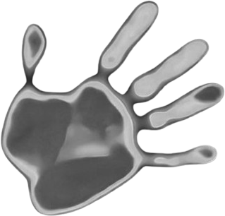 goth_handprint emote for Discord