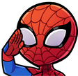 SpidermanSalute emote for Discord