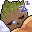 GrootSleeping emote for Discord