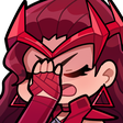 ScarletWitchFacepalm emote for Discord