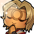 AdamWarlockPray emote for Discord
