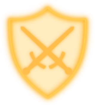 Role_Mod_Yellow emote for Discord