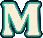 Letter_M emote for Discord