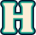 Letter_H emote for Discord
