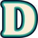 Letter_D emote for Discord