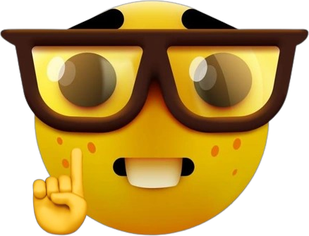 Nerd static emote