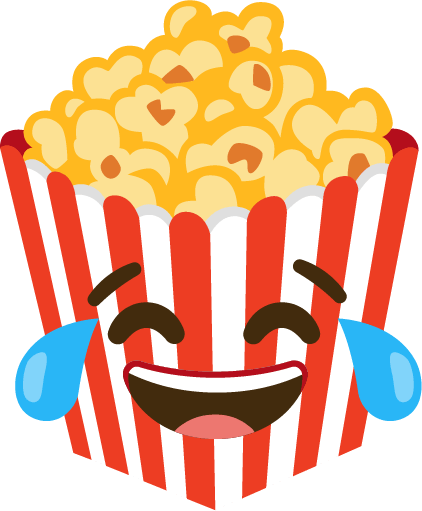 Happypopcorn emote for Discord