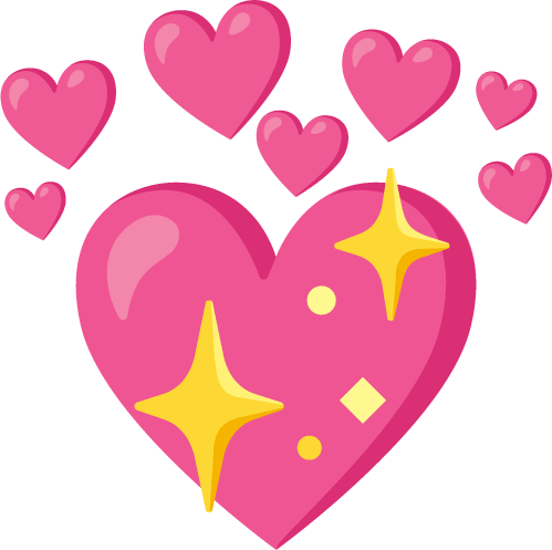 Pinkheart emote for Discord