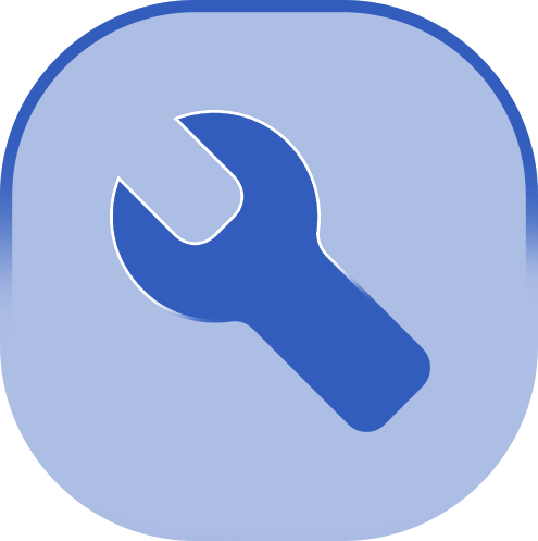 developer_blue_shiny emote for Discord