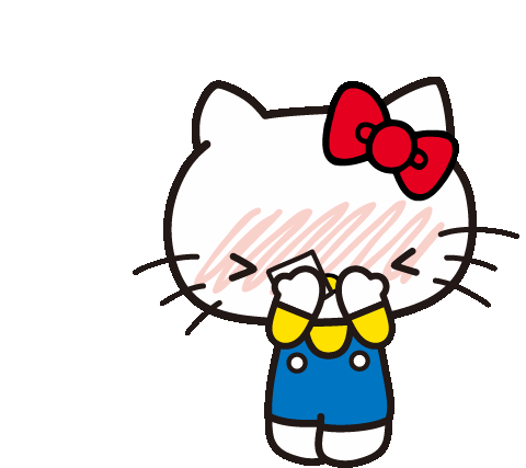 Hello_kitty_love emote for Discord