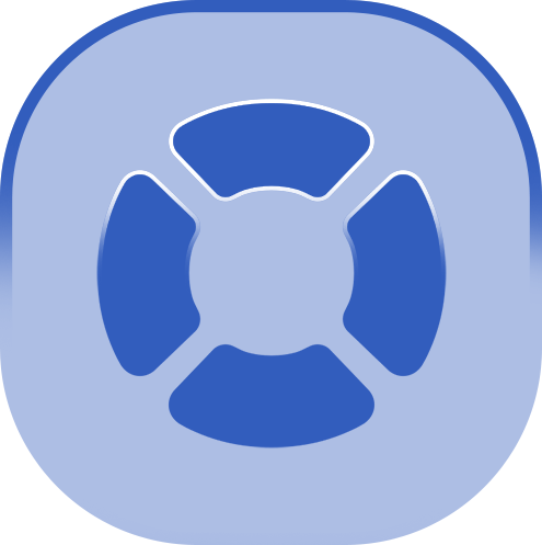support_blue_shiny emote for Discord