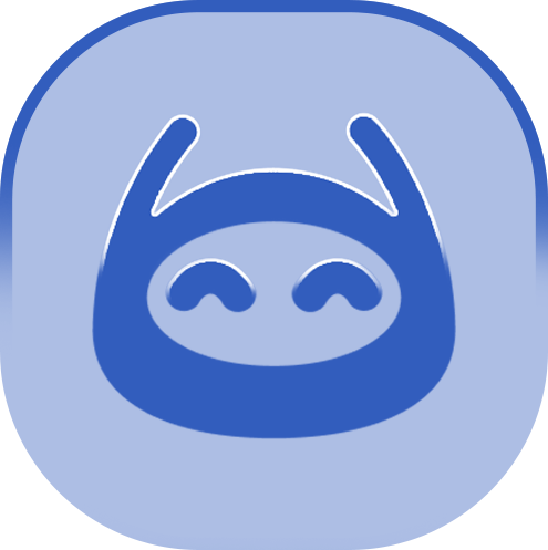bot_blue_shiny emote for Discord