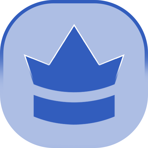 owner_blue_shiny emote for Discord