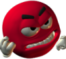 mad static emote