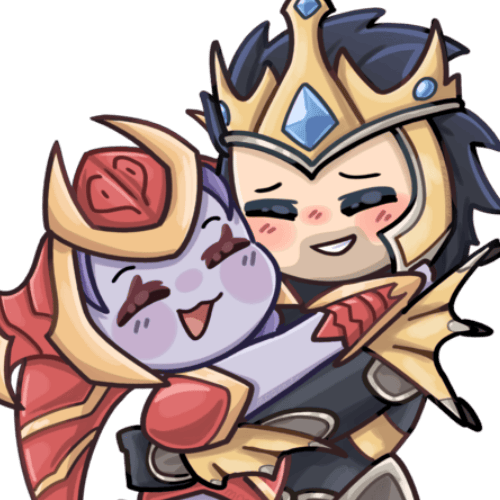 shyvana_jarvan_hug emote for Discord