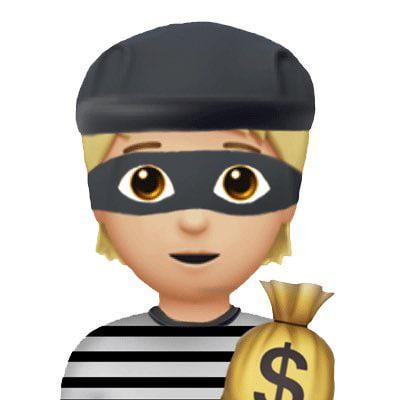 Robber emote for Discord