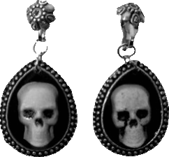 goth_skullearrings emote for Discord
