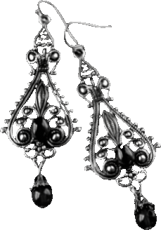 goth_earrings1 emote for Discord