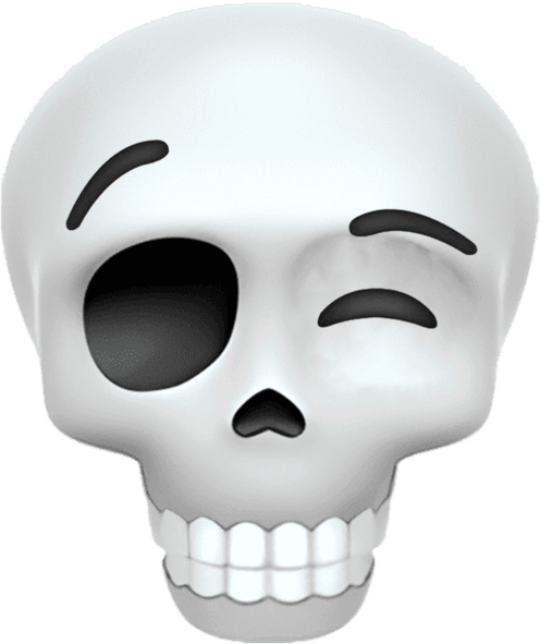 SkullWink emote for Discord