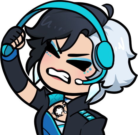 LunaSnowAnnoyed emote for Discord