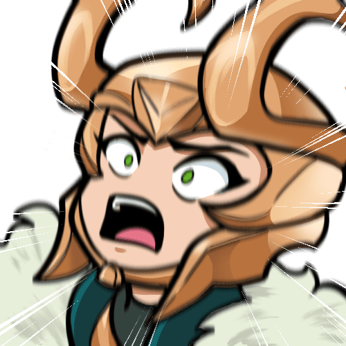 LokiScared emote for Discord