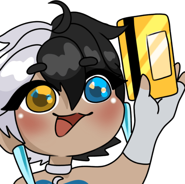 LunaSnowCreditCard emote for Discord