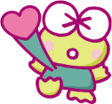 keroppilovestruck emote for Discord