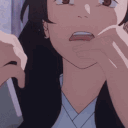 utahime_scared emote for Discord