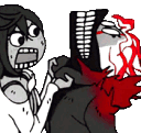 gifMomo_ShakeUp emote for Discord