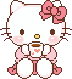 hellokittywithtea animated emote
