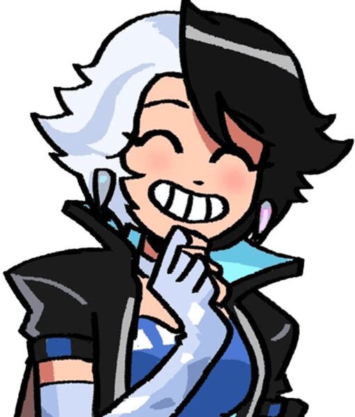 LunaSnowLaugh emote for Discord