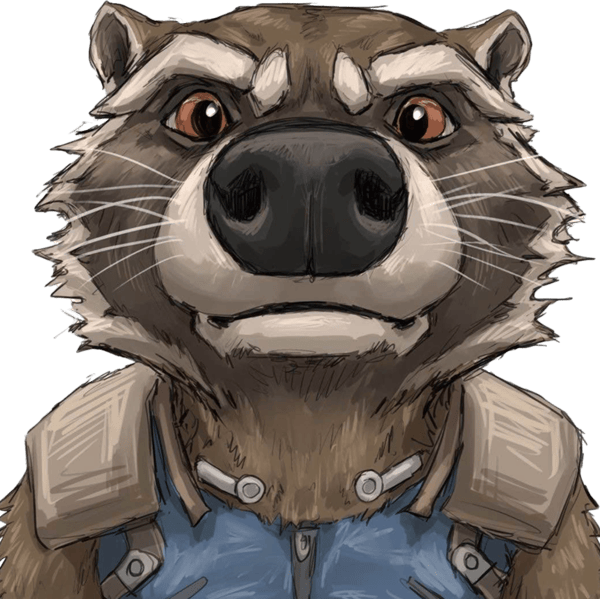 RocketRacoon emote for Discord