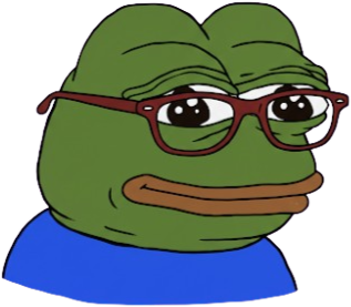 PepeGlasses emote for Discord