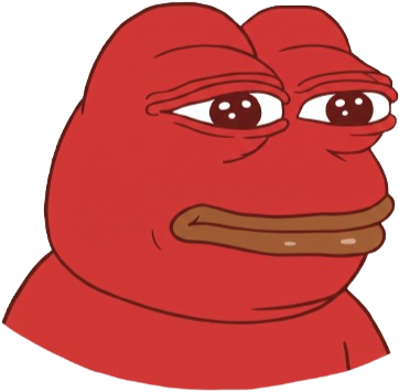 PepeRed emote for Discord