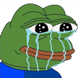 pepecrya emote for Discord
