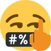 Stfu_p1npk emote for Discord