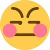 ugh_guh_blush emote for Discord