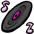 MusicRecordSpin emote for Discord