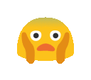 BlobScreaming emote for Discord