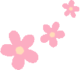 PinkFlowerTrioGif emote for Discord