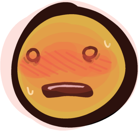 fluster_glow emote for Discord