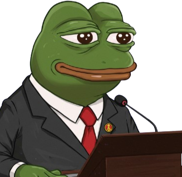 PresidentPepe emote for Discord