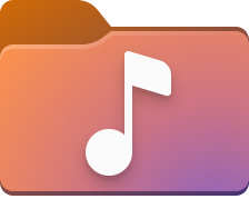 musicfolder emote for Discord