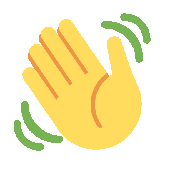Hand emote for Discord