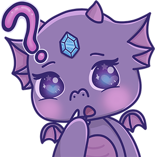 Dragon_thinking emote for Discord
