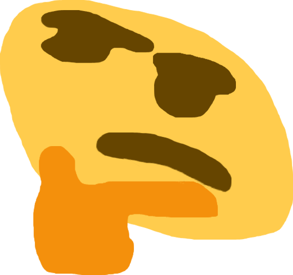 Thinking emote for Discord